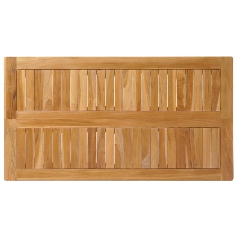 VidaXL Stół barowy naturalny 110 x 60 x 105 cm Lite Teak