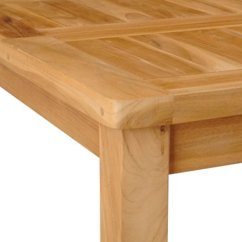 VidaXL Stół barowy naturalny 110 x 60 x 105 cm Lite Teak