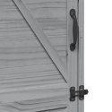 VidaXL Shed ogrodowy Szary 59,5 x 56 x 176,5 cm Drewno inżynieryjne