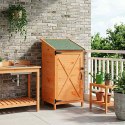 VidaXL Shed ogrodowy brązowy 59,5 x 56 x 113,5 cm Drewno inżynieryjne