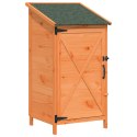VidaXL Shed ogrodowy brązowy 59,5 x 56 x 113,5 cm Drewno inżynieryjne