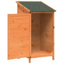 VidaXL Shed ogrodowy brązowy 59,5 x 56 x 113,5 cm Drewno inżynieryjne