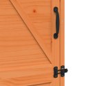 VidaXL Shed ogrodowy brązowy 59,5 x 56 x 176,5 cm Drewno inżynieryjne