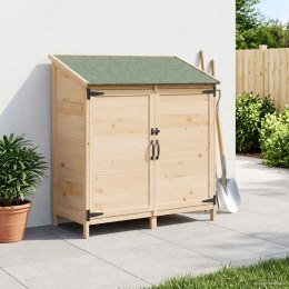 VidaXL Shed ogrodowy naturalny 106,5 x 56 x 113,5 cm
