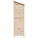 VidaXL Shed ogrodowy naturalny 106 x 56 x 176,5 cm Drewno inżynieryjne