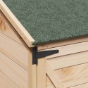 VidaXL Shed ogrodowy naturalny 106 x 56 x 176,5 cm Drewno inżynieryjne