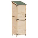 VidaXL Shed ogrodowy naturalny 59,5 x 56 x 176,5 cm