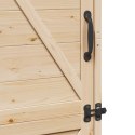 VidaXL Shed ogrodowy naturalny 59,5 x 56 x 176,5 cm
