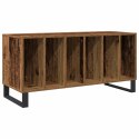 VidaXL Szafka na płyty winylowe z półką Stare drewno 100 x 38 x 48 cm