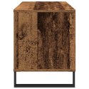 VidaXL Szafka na płyty winylowe z półką Stare drewno 100 x 38 x 48 cm