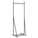 VidaXL Wieszak na Ubrania Czarny 62 x 48 x 158 cm Stal