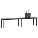 VidaXL ławka Szary Sonoma 200 x 35 x 45 cm Materiał drewnopochodny