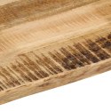 VidaXL Blat stołu z naturalną krawędzią, 100x60x3,8 cm, drewno mango
