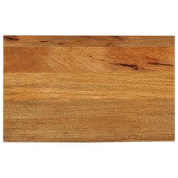 VidaXL Blat stołu z naturalną krawędzią, 60x40x3,8 cm, drewno mango