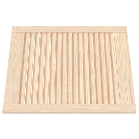 VidaXL Drzwi żaluzjowe do szafki, 4 szt., 61,5x49,4 cm, drewno sosnowe