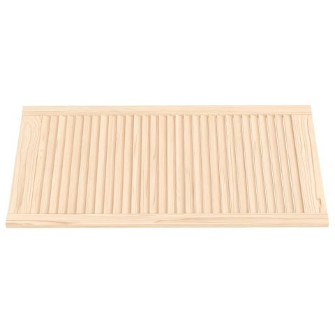 VidaXL Drzwi żaluzjowe do szafki, 4 szt., 99,3x49,4 cm, drewno sosnowe