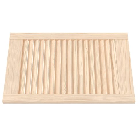 VidaXL Drzwi żaluzjowe do szafki, 61,5x39,4 cm, lite drewno sosnowe