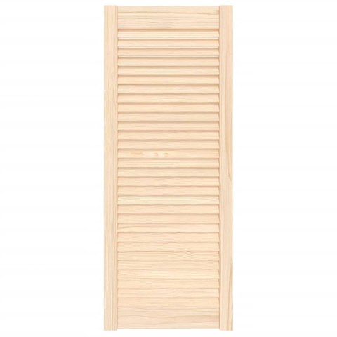 VidaXL Drzwi żaluzjowe do szafki, 99,3x39,4 cm, lite drewno sosnowe