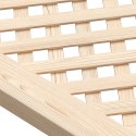 DRZWICZKI DO SZAFKI Z KRATKĄ 2 SZT 59,5X39,5 CM LITE DREWNO SOSNOWE