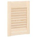 VidaXL Drzwi do szafek żaluzjowe 2szt. 39,5x29,5cm lite drewno sosnowe