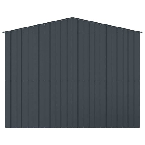 VidaXL Klatka dla ptaków z przechowywaniem Antracyt 860 x 310 x 247 cm