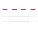 VidaXL Krata bezpieczeństwa do okien z 2 poprzeczkami 3 pcs 63-114 cm