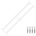 VidaXL Krata bezpieczeństwa do okien z 2 poprzeczkami 63-114 cm