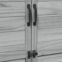 VidaXL Shed ogrodowy Szary 106,5 x 56 x 176 cm Drewno inżynieryjne
