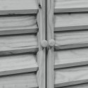 VidaXL Shed ogrodowy Szary 106 x 56 x 113,5 cm Drewno Świerkowe