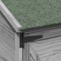 VidaXL Shed ogrodowy Szary 106 x 56 x 113,5 cm Drewno inżynieryjne