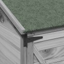 VidaXL Shed ogrodowy Szary 106 x 56 x 176,5 cm Drewno inżynieryjne