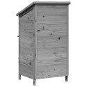 VidaXL Shed ogrodowy Szary 59,5 x 56 x 113,5 cm Drewno inżynieryjne