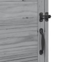 VidaXL Shed ogrodowy Szary 59 x 56 x 113,5 cm Drewno inżynieryjne