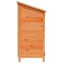 VidaXL Shed ogrodowy brązowy 106,5 x 56 x 113,5 cm Drewno inżynieryjne