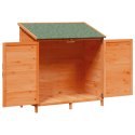VidaXL Shed ogrodowy brązowy 106 x 56 x 113,5 cm Drewno inżynieryjne