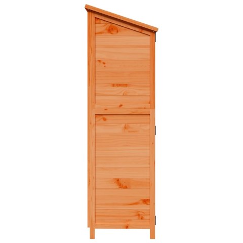 VidaXL Shed ogrodowy brązowy 106 x 56 x 176,5 cm Drewno inżynieryjne