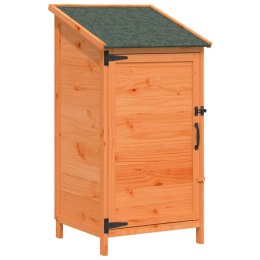 VidaXL Shed ogrodowy brązowy 59 x 56 x 113,5 cm Drewno inżynieryjne