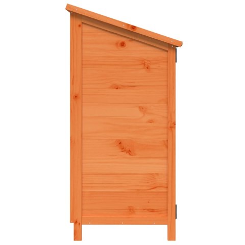 VidaXL Shed ogrodowy brązowy 59 x 56 x 113,5 cm Drewno inżynieryjne