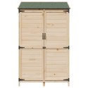 VidaXL Shed ogrodowy naturalny 106,5 x 56 x 176 cm Drewno inżynieryjne