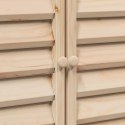 VidaXL Shed ogrodowy naturalny 106 x 56 x 113,5 cm Drewno Świerkowe