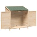 VidaXL Shed ogrodowy naturalny 106 x 56 x 113,5 cm Drewno inżynieryjne