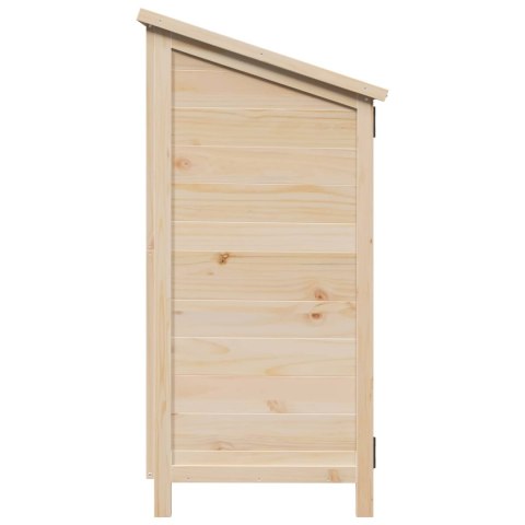 VidaXL Shed ogrodowy naturalny 106 x 56 x 113,5 cm Drewno inżynieryjne