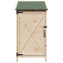 VidaXL Shed ogrodowy naturalny 59,5 x 56 x 113,5 cm
