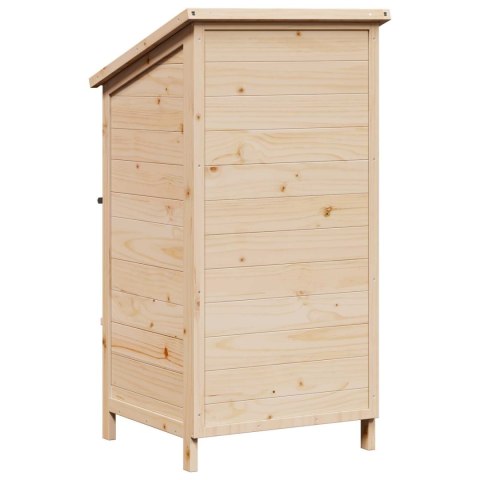 VidaXL Shed ogrodowy naturalny 59,5 x 56 x 113,5 cm