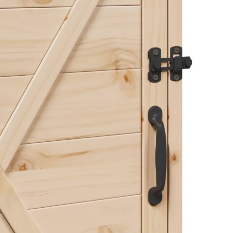 VidaXL Shed ogrodowy naturalny 59,5 x 56 x 113,5 cm