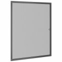 VidaXL Siatka przeciw insektom do okien Antracyt 120 x 140 cm