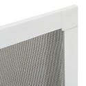 VidaXL Siatka przeciw insektom do okien Biały 120 x 140 cm
