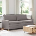 VidaXL Sofa Ciemnoszary tkanina