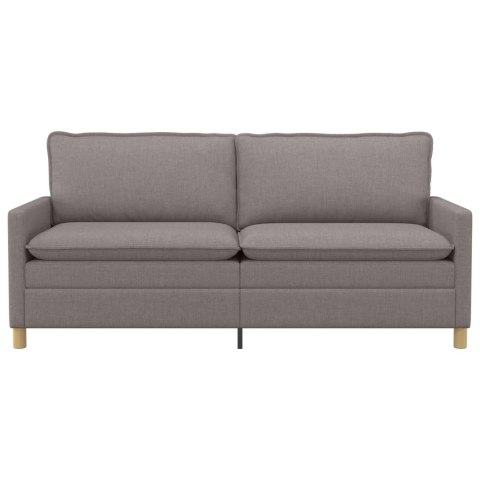 VidaXL Sofa Ciemnoszary tkanina