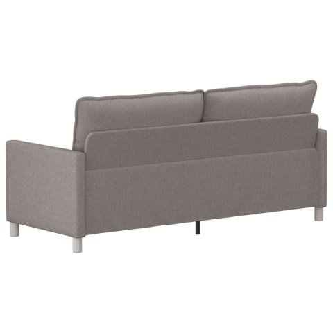 VidaXL Sofa Ciemnoszary tkanina